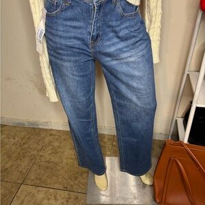 Wax Jean Women's Blue Flare Jeans